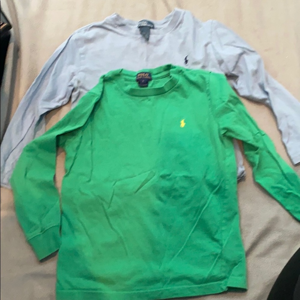 2 pieces Polo long sleeve tshirt